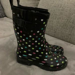 💧☔️💧Capelli rain boots 👢 with buckle.